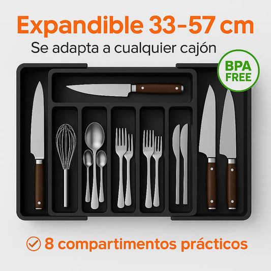 Organizador de Cubiertos Expandible