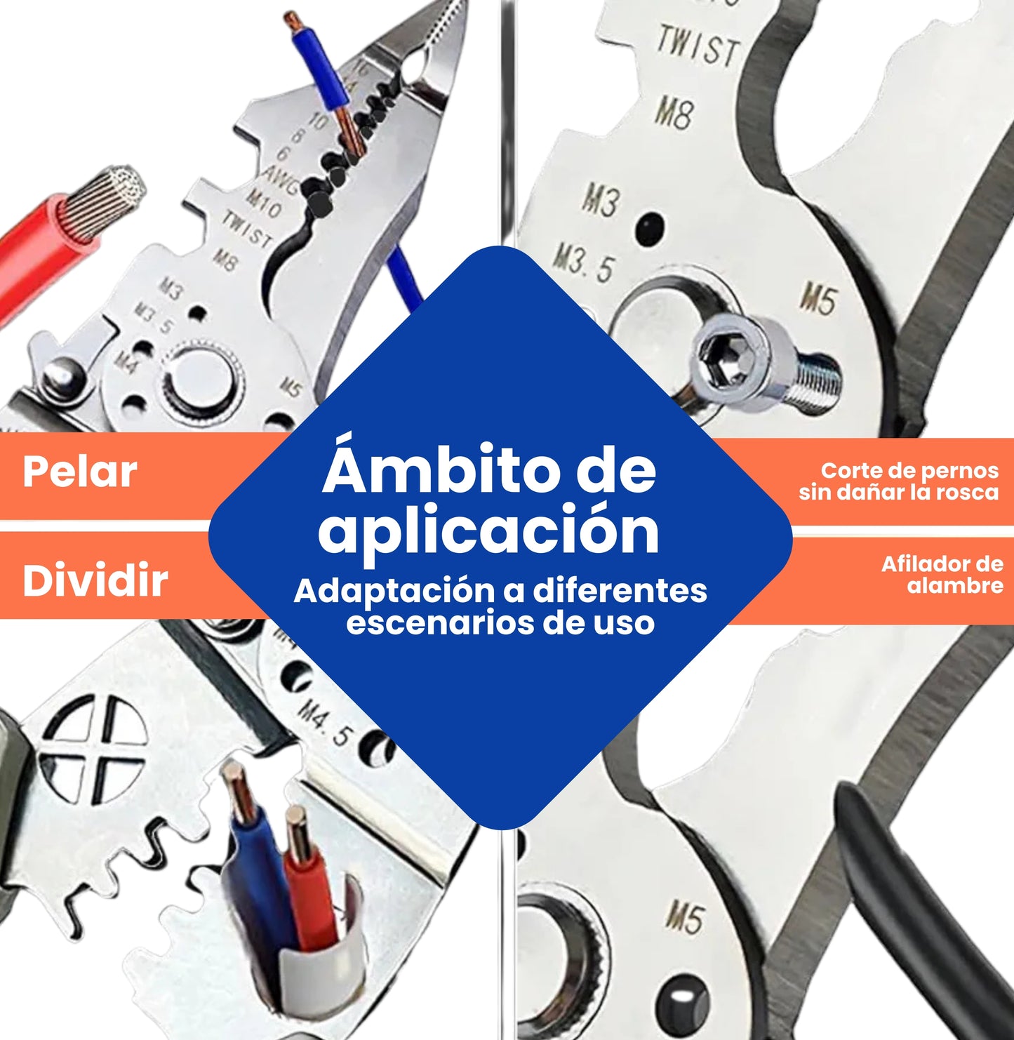 Alicate WireMaster Pro 🔥 11 en 1 – Calidad Profesional