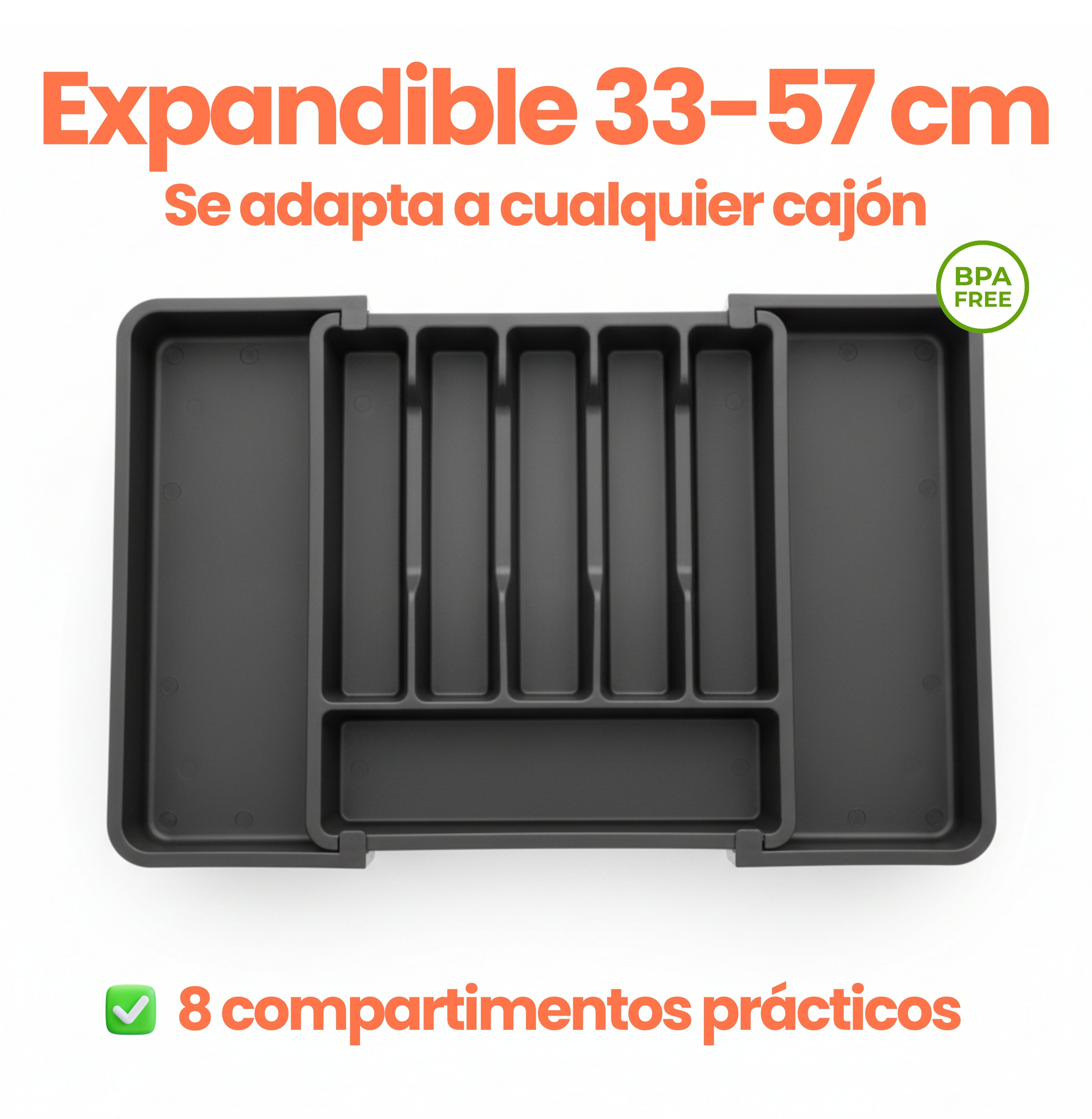 Organizador de Cubiertos Expandible