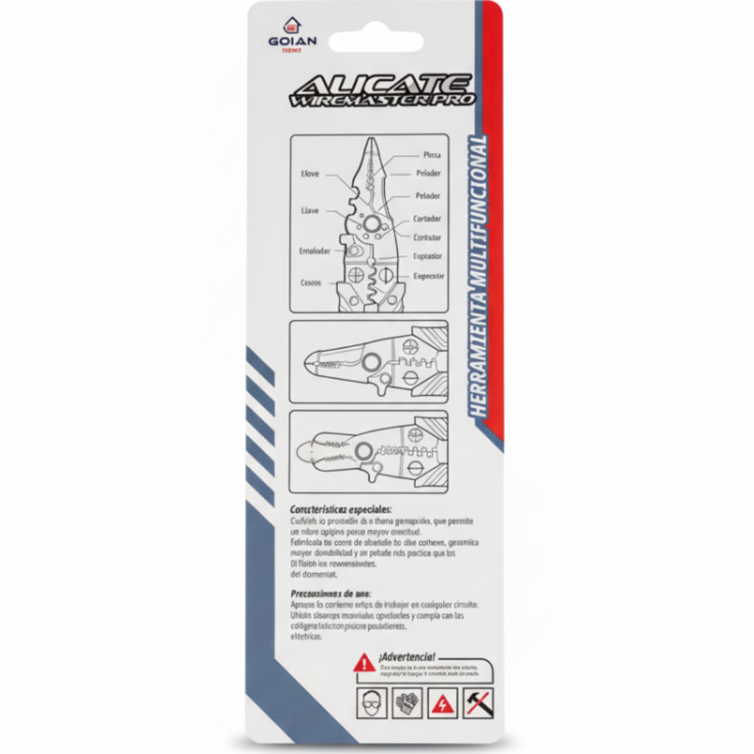 Alicate WireMaster Pro 🔥 11 en 1 – Calidad Profesional