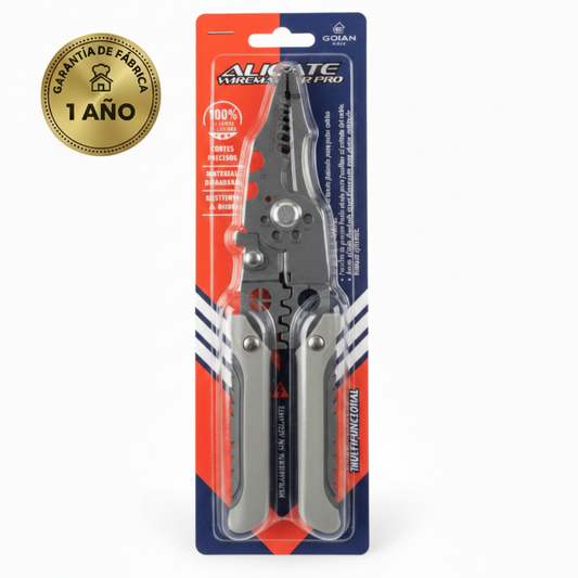 Alicate Wiremaster Pro con sello garantía 1 año
